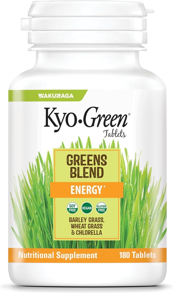 Kyolic Kyo- Green Greens Blend Energy, 180 δισκία