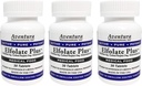 Plus® 3 mg 3 Pack L-Methylfolate Methylfolate Torchfolate Medical Food Supplement Professional Strength Active Pure Potent 30 Tablets