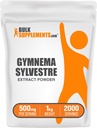 BulkSupplements.com Gymnema Extract Toz - Gymnema Leaf, Gymnema Sylvestre Ekstraksiyon - Gymnema Toz, Herbal, Gluten Free - 500 mg per Service, 1kg (2.2 lbs) (Pazarlama için 1 kg (2.2 lbs) (Pazarlama için 500.000 mg)