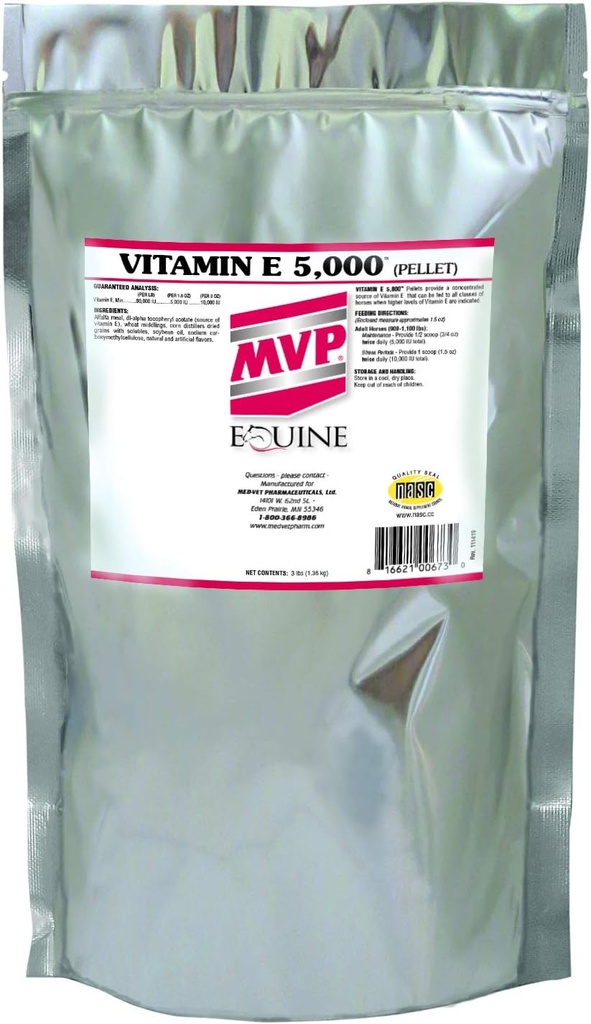 E 5.000 (lb) B Vitamini Atlar için...