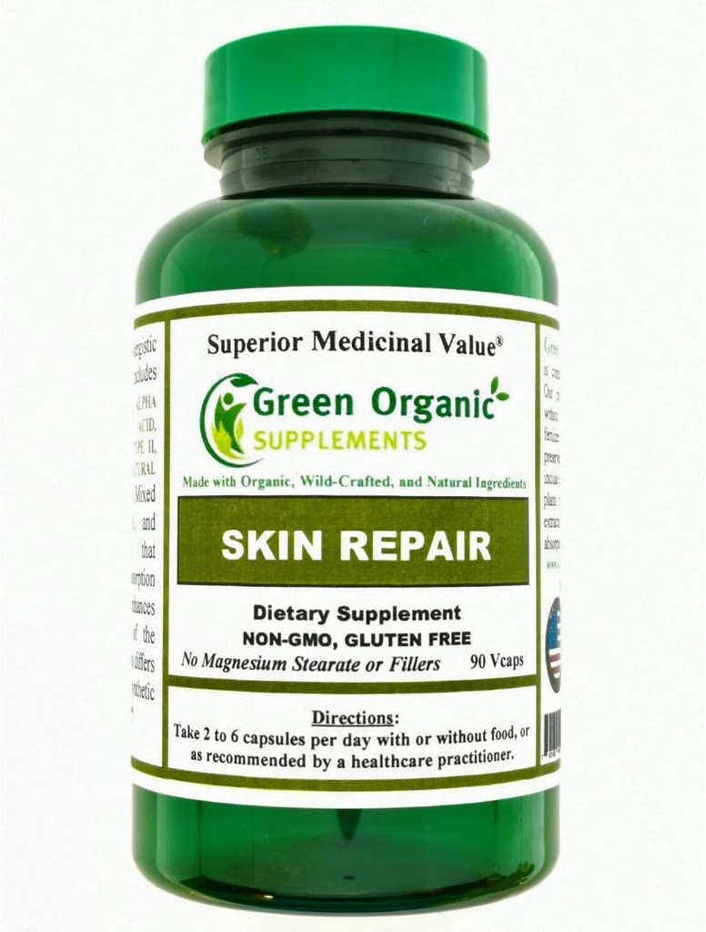 Green Organic Supplements Skin, Psoriasis, Eczema (Pazar 1)