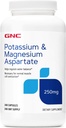 GNC Pyum ve Magnezyum 250 mg Supplement'i kurdu, Su Dengesini Regulate Yardım, 240 Hizmet