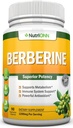 Berberine - 1200Mg Per - 90 Vegetarian Capsules - Pure Berberine HCL Extract Supplement - Superior Potency to Support Immune Health