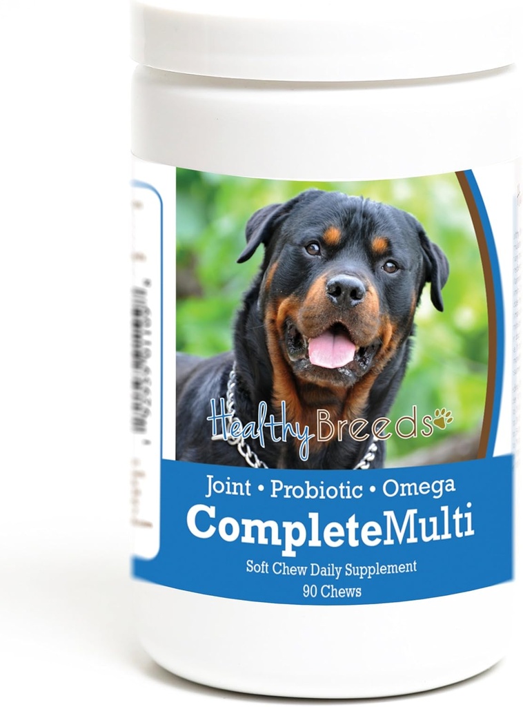 Sağlıklı Breeds Rottweiler All in One Multivitamin Soft Chew 90 Count