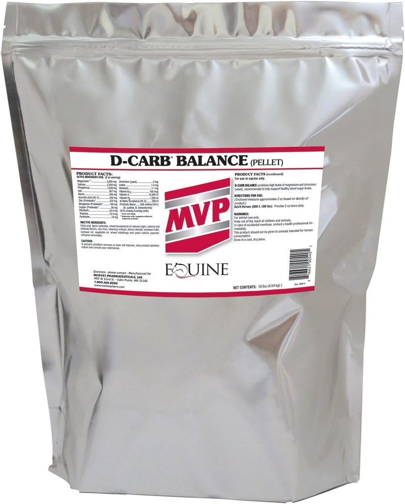 MVP D-Carb Balance (10lb) Glucose Metabolism +Vitamins ve Probiyotikler ...