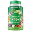 Superfood MD Veggies Supplement - 90 Veggie Capsules - Enerji Seviyeleri, Beta Carotene, Vitaminler ve Mineraller - Soy Free - 90 Kont
