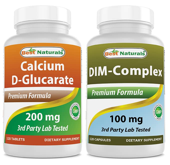 B-Glucarate 200 mg & DIM Supplement 100 mg
