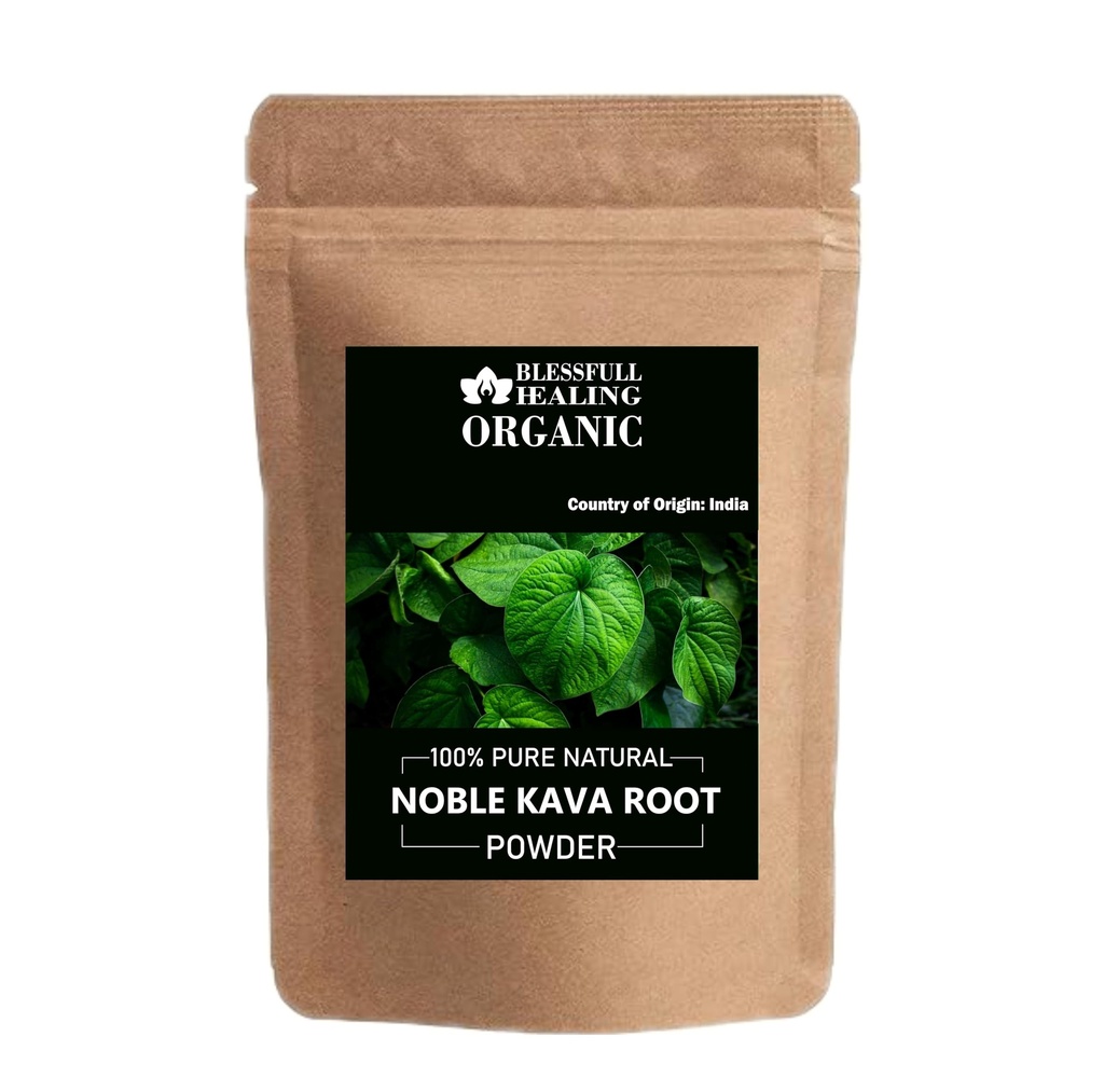Organik Noble Kava Root Toz %100 Pure Natural 100 Gram / 3.52 oz