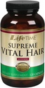 LIFETIME Supreme Vital Saç | Sağlıklı Saçlar, Nails & Skin | Biotin, MSM, Vitaminler B, C, & A, çinko, Horsetail & More | 120 Capsule, 30 Hizmet