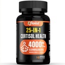 Cortisol Health Supplement, 25-in-1 Cortisol Reucer για γυναίκες & άνδρες, Cortisol συμπληρώματα για με Ashwagandha, Rhodiola Rosea, L-Θεανίνη, 10 κάψουλες