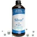 Buried Treasure Purified Silver Liquid 30 PPM - 16 oz. 96 Hizmet, Non-Accumulative Nano Silver Solution, Spray & Diyetary Immune Supplement