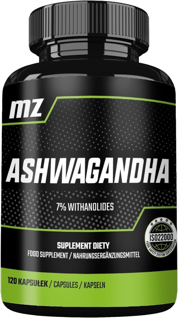 Ashwagandha Capsule başına 142 mg - 120 Capsules - 4 Ay Supply - Diyet Supplement Tarafından MZ