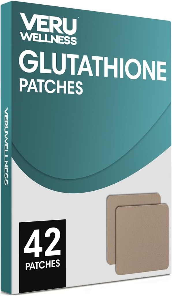 Veru Wellness Glutathione Plus Daily Patch - Αυτοκόλλητο Patch, 8-10 ώρες (42 ημέρα)