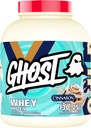GHOST Whey Protein Toz, Cinnabon - 5LB, 25G Protein - Cinnamon Roll Flavored Isolate, Temp & Hydrolyzed Whey Protein - Post Workout Shakes - Soy & Gluten Free