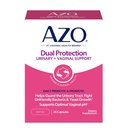 AZO Dual Protection, Urinary + Vaginal Support, Prebiyotiks and Probiyotiks for Women*, Starts Working within 24 Hours, Non-GMO, 30 Count Count