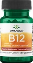 Swanson Supplemelts Sublingual Vitamin B-12 5 Milligrams 60 Tabs