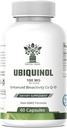 Ubiquinol CoQ10 100 mg - Gelişen Bioavailability, High Abors Supplement - Non-GMO, Gluten Free for Heart Health & Cardiovascular Support, 60 Capsules