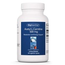 Alerji Araştırma Grubu Acetyl-L-Carnitine 500 mg Supplement - Metabolism ve Enerji Desteği, ALC, Free Form replica, Vegetarian Capsules - 100 Count Count Count Count