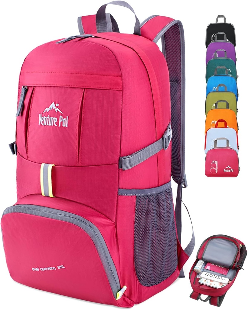 Girişim Pal 35L Ultralight Hafif Packable Foldable Travel Camping Hiking Açık Spor Salonu