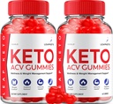 (2 Pack) Leap Keto ACV Gummies - Gelişmiş Formula Leap Keto Plus Kilo Yönetimi ACV Gummies Apple Cider Vinegar Keto Leap ACV Gummies Diyetary Supplement Yorumlar Men Women (120 Gummies)
