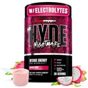 PROSUPPS Bay Hyde Nightmare Pre Workout Toz with Caffeine & Beta Alanine - Intense Energy, mental Focus & Performance - Gym & Fitness Supplements (Dragon Meyvesi, 30 Hizmet)