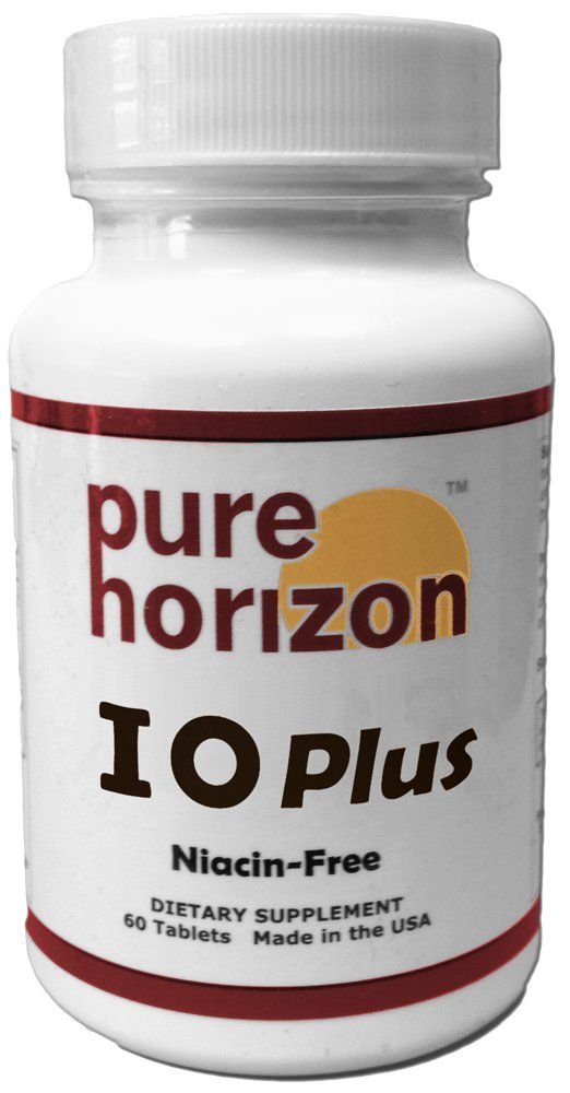 IOPlus Tarafından Pure Horizon Niacin-Free Iodine Supplement
