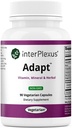 InterPlexus Adapt - Vitamin, Mineral, & Herbal Adrenal Supplement - Gluten Free, Dairy Free, Soy Free - 90 Capsules (90 hizmet)