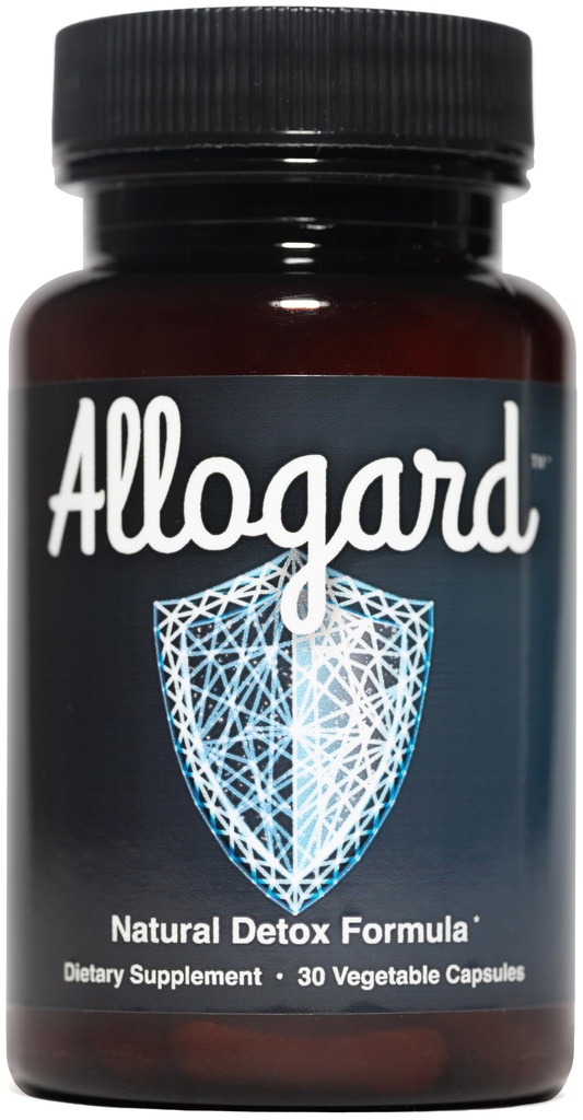 Allogard - Φυσικό συμπλήρωμα Detox - μη ΓΤΟ, Vegan, χωρίς γλουτένη