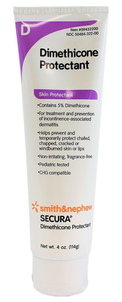 Smith ve Nephew Secura Dimethicone 4oz Tube 59432200 Tarafından Smith & Nephew