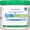 ALLMAX Beslenme - Cytogreens Super Greens Toz, Spirulina, Spinach & Barley Grass, Supports Immune Health and Digestive Function, Vegan Dostu, 125 Grams Toz