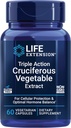 Yaşam Triple Action Cruciferous Sebze Ekstraksiyonu, 60 Vejetaryen Capsules - DNA Sağlık ve zaten-Sağlıklı Hormon Seviyelerini Sağlamak - Non-GMO, Gluten-Free, Vegetarian Capsules