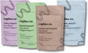 Copina Co. Vegan Collagen ATM Mix: Plantive Collagen Support Smoothie Drink Vegan Çeşitli Paket | 4 Flavors Matcha, Vanilla, Original ve Cacao Calm | 25 kişi başına hizmet eder