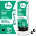SHO 100 Milyar CFU Prebiyotiks ve Probiyotiks Reluding Lactobacillus Casei for Digestive Health, Raf-Stable Vegan Probiyotiks for Men and Women – 60 Pills Refill Şişe Şişe