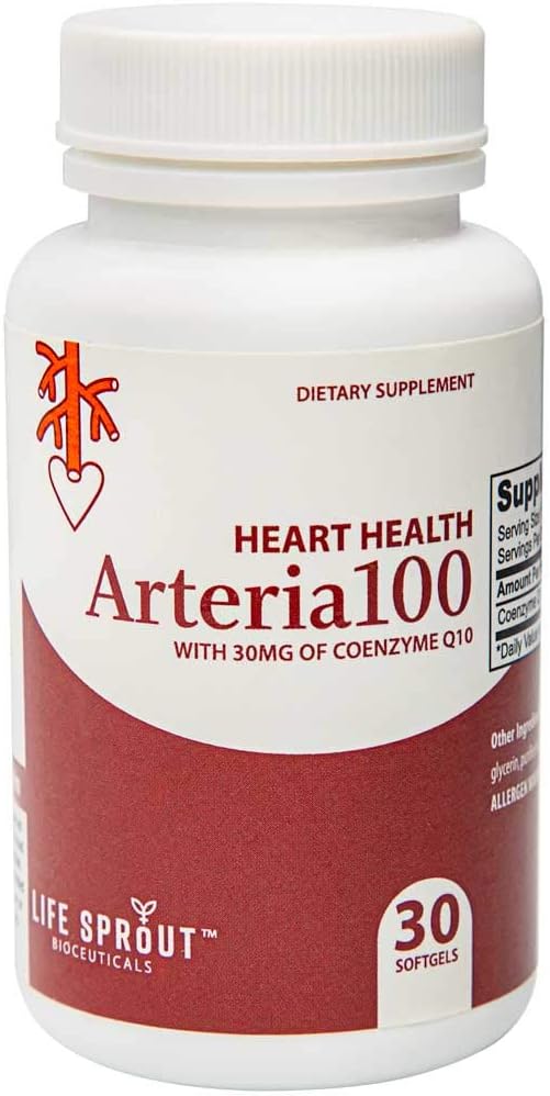 General Heart Health, Cholesterol ve Circulatory Yönetmeliği için CoQ10 ile Arteria 100