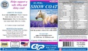 SU-PER Show Coat Supplement for Horses - Υποστηρίζει μαλακό, Silky, και γυαλιστερό παλτό - Γρηγορότερη ανάπτυξη χαίτη και ουράς - Αμινοξέα, B-Complex Βιταμίνες και Ορυκτά - 12,5 Λίρες, 3 Μήνες Προσφορά