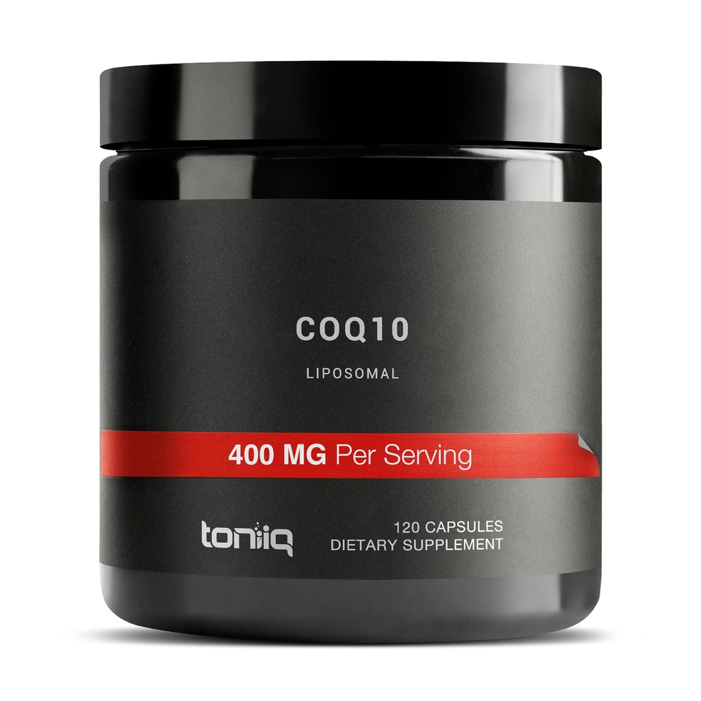 CoQ10 400mg Extra Strength - Ultra High Purity with MCT Oil for Superior Absorption - 98% Purified - Third-Party Tested, 120 κάψουλες λαχανικών