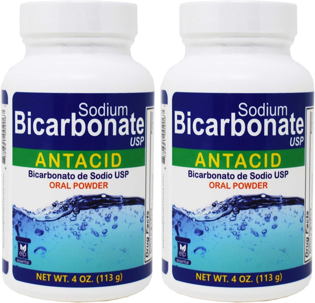 sodyum Bikarbonat Antacid Oral Toz USP 4 oz .2 Şişes