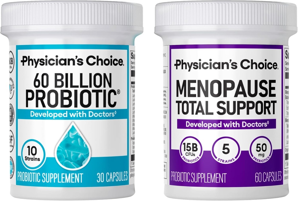 Doktorun CHOICE Menopause Support + Digestive Health Support Sche - 60ct