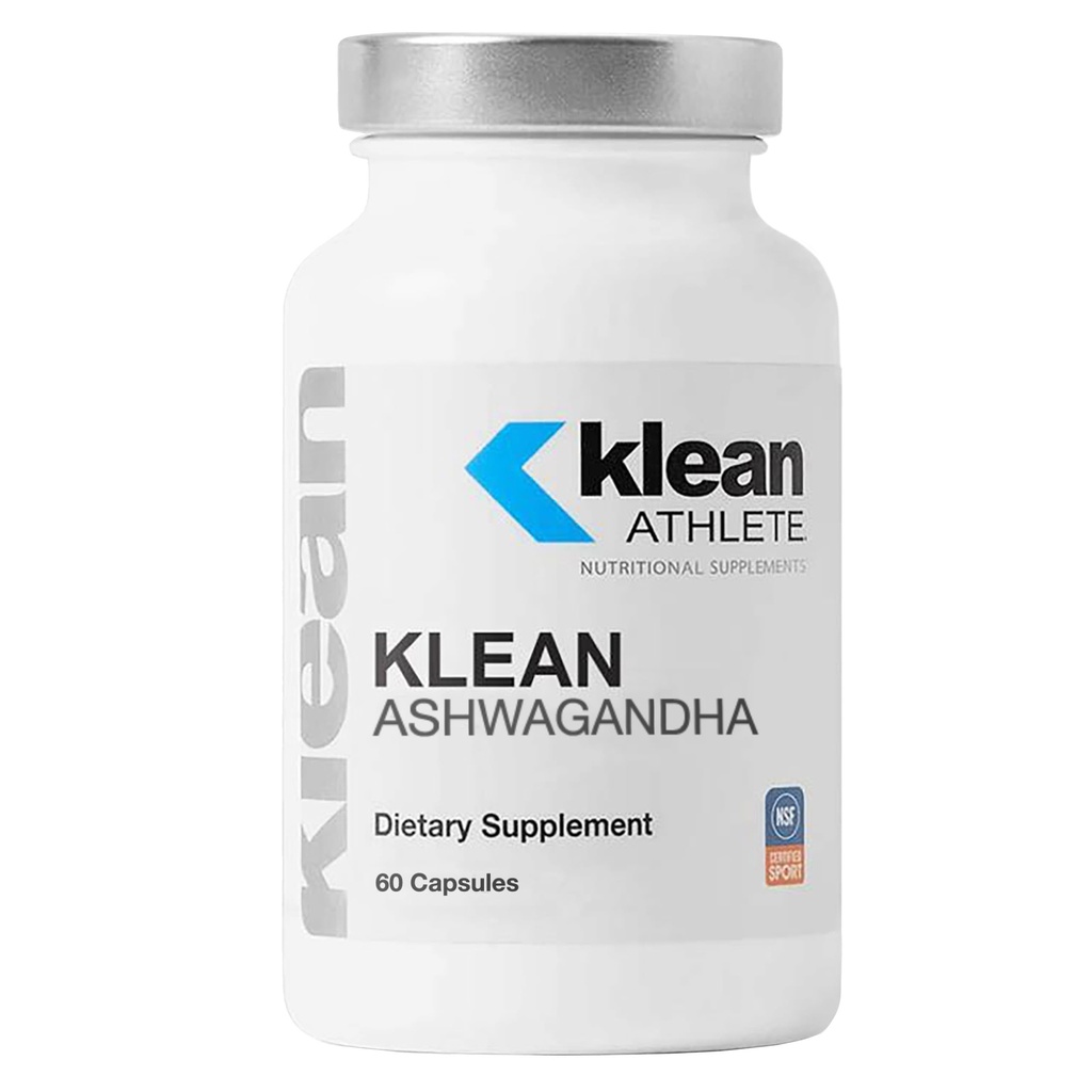 Klean Athlete Klean Ashwagandha - για περιστασιακό στρες - Υποστηρίζει Προσαρμογές στην Κατάρτιση* - Adaptogen Blend - Vegan & Non GMO - 60 Κάψουλες