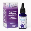 Oriel Liquid Magnezyum Uyku, Hızlı Aborpsiyon, Free Ion, Minerals ve 78 Trace Elements, Natural and Deep Sleep, Relaxation and Calm, 30 ml, 30 Günlük Supply