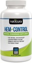 Hem-Kontrol - Hızlı Etkili Hemorrhoid Tedavisi Tamam - Symptom Relief'i teşvik etmek için Güçlü Formula, Hemorrhoids'i, Ease Discomfort - 180 Vegan Capsules - ABD'de Gerçekleştirilmiş