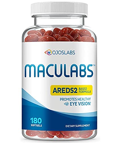 Göz Vitaminleri - AREDS 2 Temel Formula - Lutein & Zeaxanthin for Macular Health - Vision Supplements for Yetişkinler - 180 Softgels Support & Care for Eyes - Made in USA