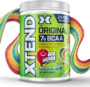 Xtend Original BCAA Toz Airheads Rainbow Berry Flavor, 7g BCAA ve 2.5g L-Glutamine, Sugar Free Post Workout Muscle Recovery Drink with Bolt Acids for Men & Women, 30 Services