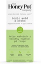 Honey Pot Şirketi 7 Gün Boric Acid & Herbs Suppositories - Sağlıklı Vaginal pH'ı koruyor, Odor, Hydrates ve Moisturizes - Gynecolog Tested