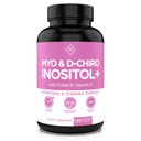 Optify Myo-Inositol & D-Chiro Inositol Supplement for Women – 40:1 Oran Plus Folate and Vitamin D – Sağlıklı Hormonal Dengeyi Destekleyin, Düzenli Lisanslar ve Ovarian Health – 30 Günlük Supply