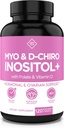 Optify Myo-Inositol & D-Chiro Inositol Supplement for Women – 40:1 Oran Plus Folate and Vitamin D – Sağlıklı Hormonal Dengeyi Destekleyin, Düzenli Lisanslar ve Ovarian Health – 30 Günlük Supply