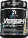 DRAGON PHARMA Venom Extreme Potency Pre-Workout, Laser Sharp Focus + Energy, Intense Performance, Proven Materialss for Advancedd Vasodilation & Endurance (40 Hizmet, Piña Colada)