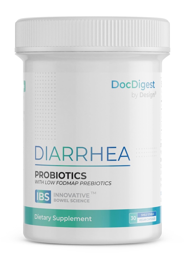 IBS Anti Diarrhea Probiotic for Diarrhea Relief and IBS-D - Clinically Studied Antidiarrheal Pills for Long-Term Comfort - Diarrhea Medication for Adults - Ειδικευμένο συμπλήρωμα IBS και ιατρική