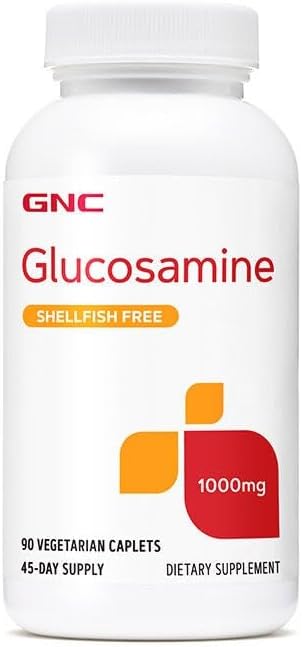 GNC Glucosamine 1000 mg Supplement, Sağlıklı Ortak Fonksiyonlar Destekler, Ortak Flexability, 45 Hizmetler