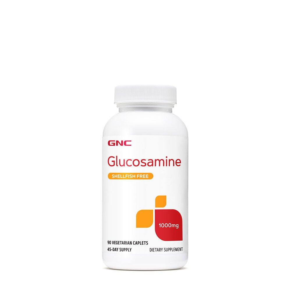 GNC Glucosamine 1000mg Supplement, Supports Healthy Joint Function, Promotes Joint Flexibility, 45 Servings